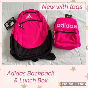 Adidas Backpack and Lunch Box Set